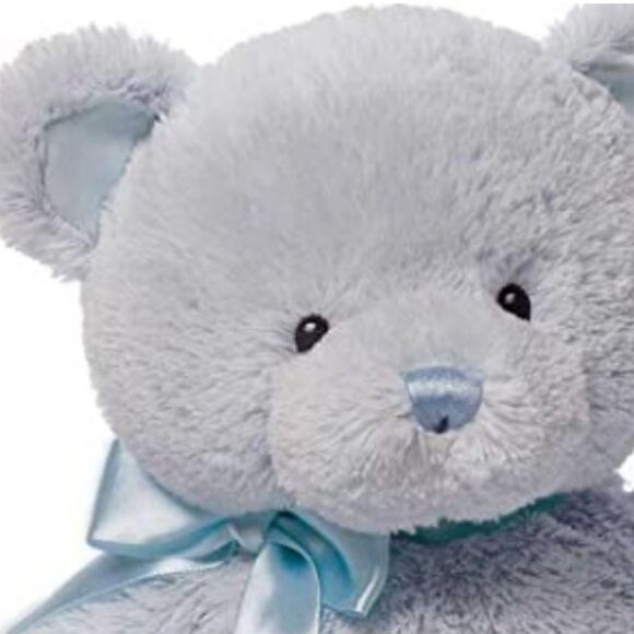 Gund Blue My First 1st Teddy Bear 15" Large 4043976 Soft Plush Animal • New - Picture 4 of 4
